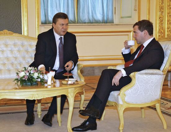 Dmitry Medvedev, Viktor Yanukovych