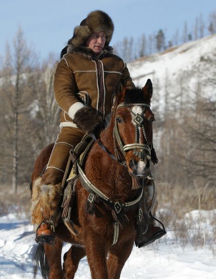 Vladimir Putin visits Khakassia