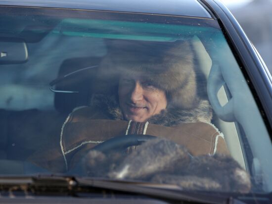 Vladimir Putin visits Khakassia