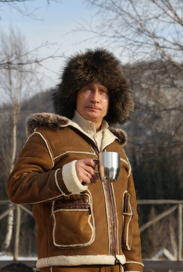 Vladimir Putin visits Khakassia