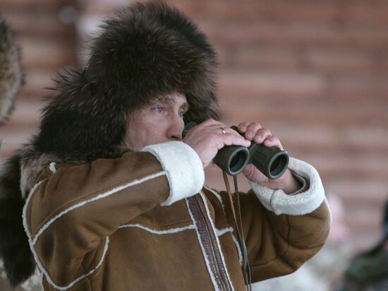 Vladimir Putin visits Khakassia