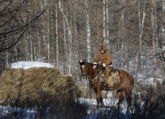 Vladimir Putin visits Khakassia