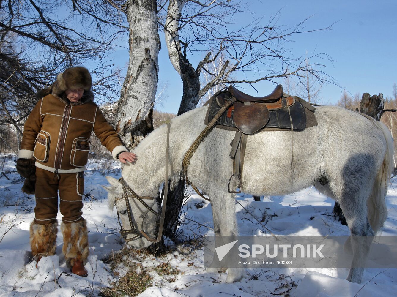 Vladimir Putin visits Khakassia