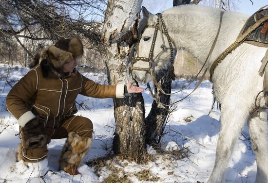 Vladimir Putin visits Khakassia