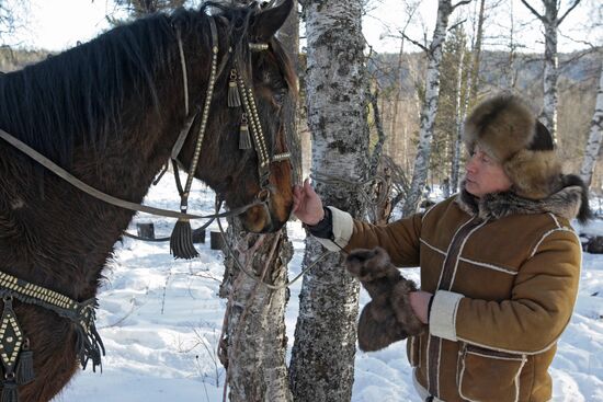 Vladimir Putin visits Khakassia