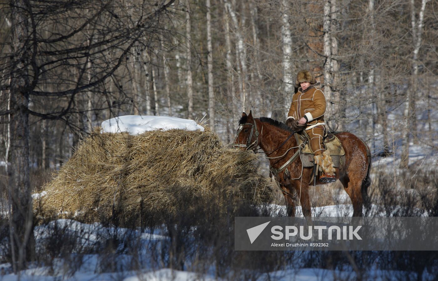 Vladimir Putin visits Khakassia