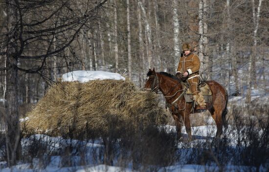 Vladimir Putin visits Khakassia