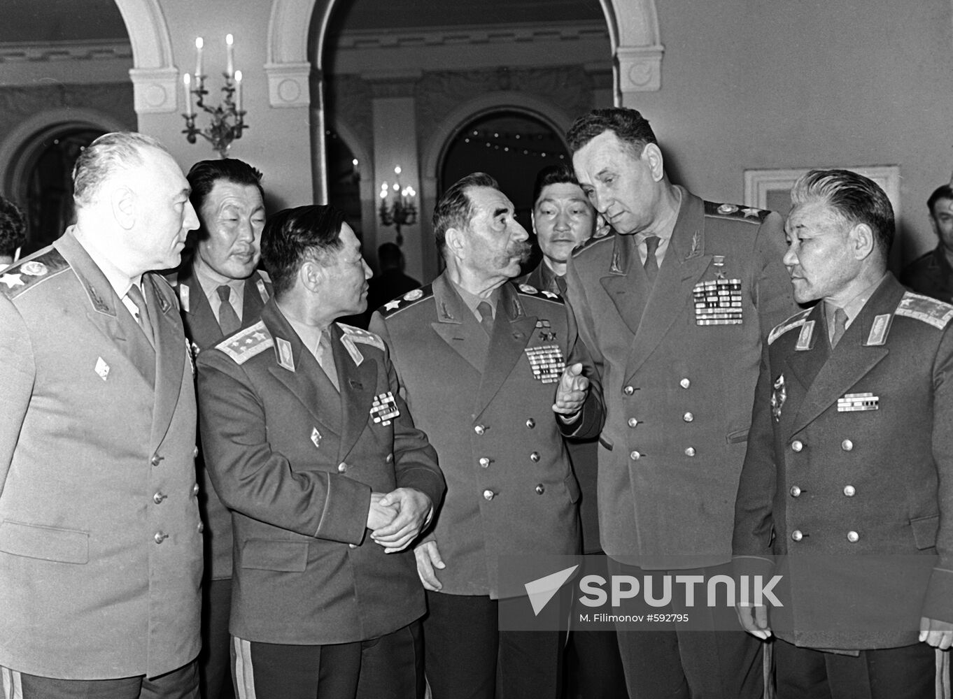 Semyon Budyonny and Andrei Grechko