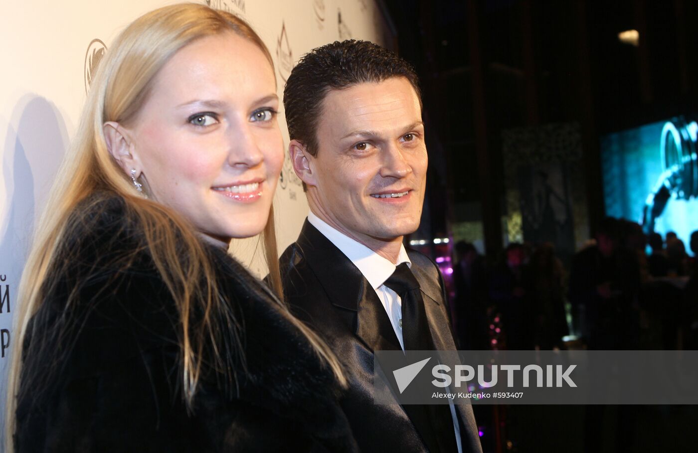Christian Kremer with his spouse Anna