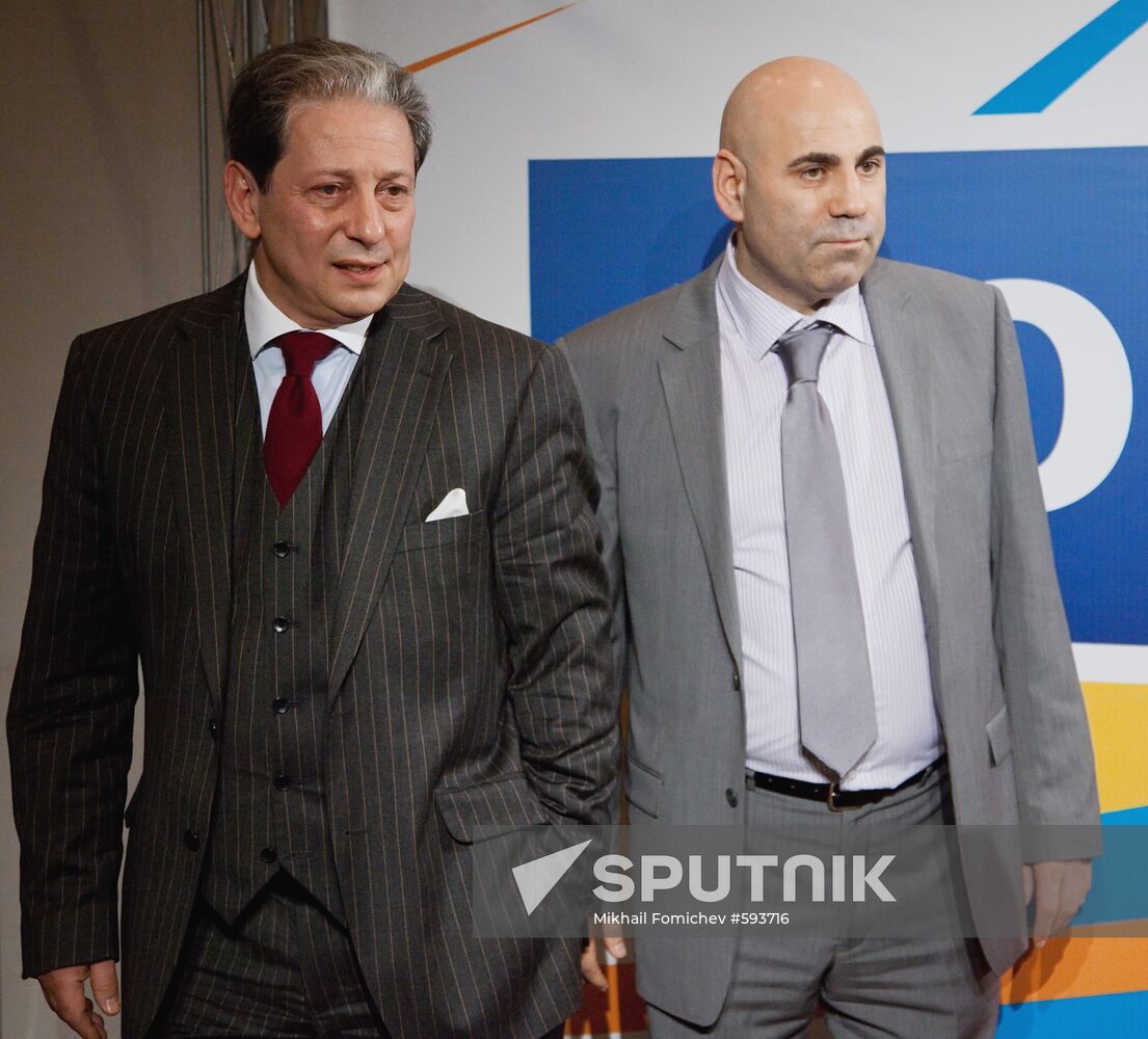 Alexander Revzin and Iosif Prigozhin