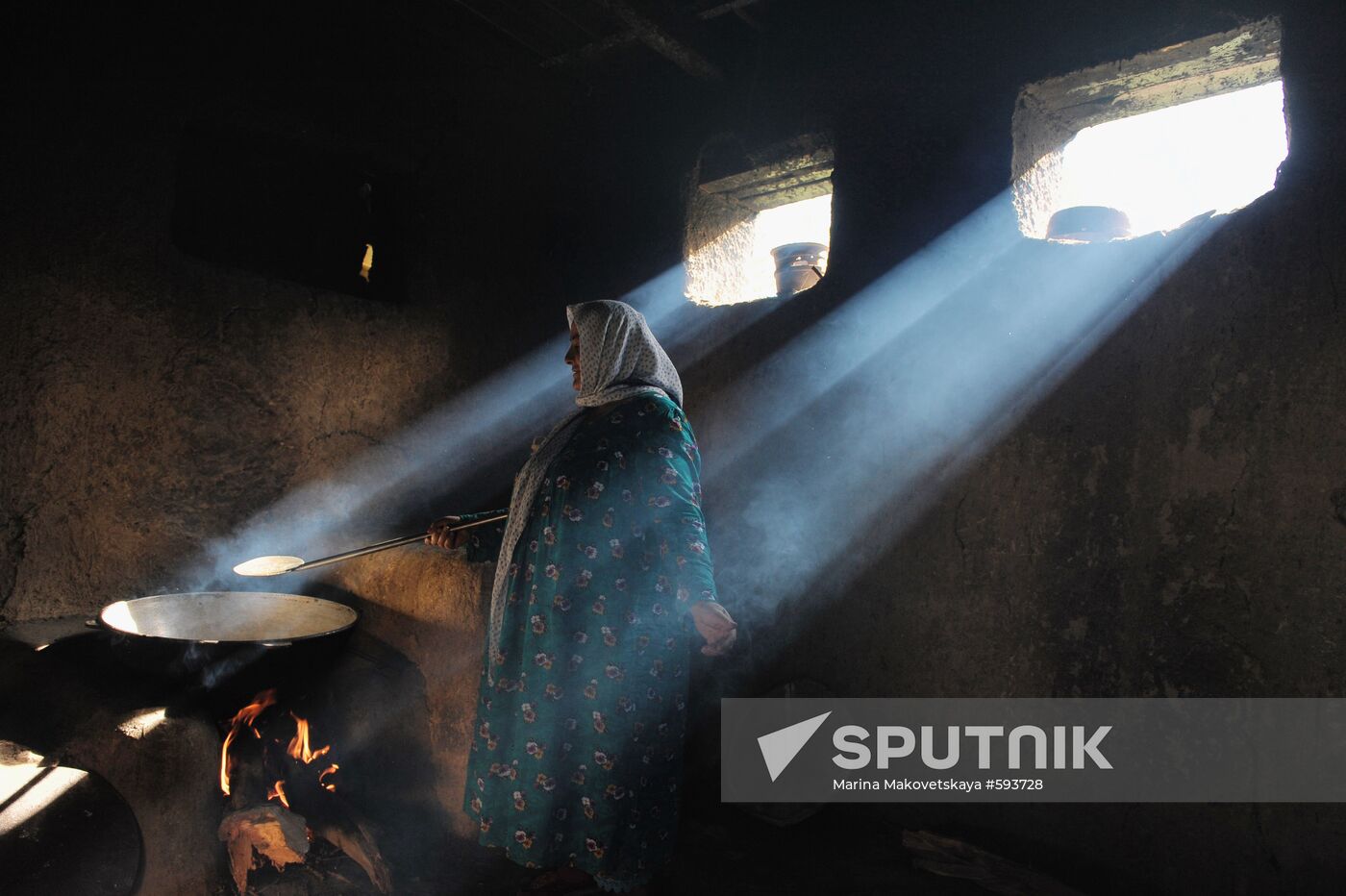 Woman in Gissarsky district, Tajikistan