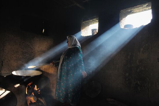 Woman in Gissarsky district, Tajikistan