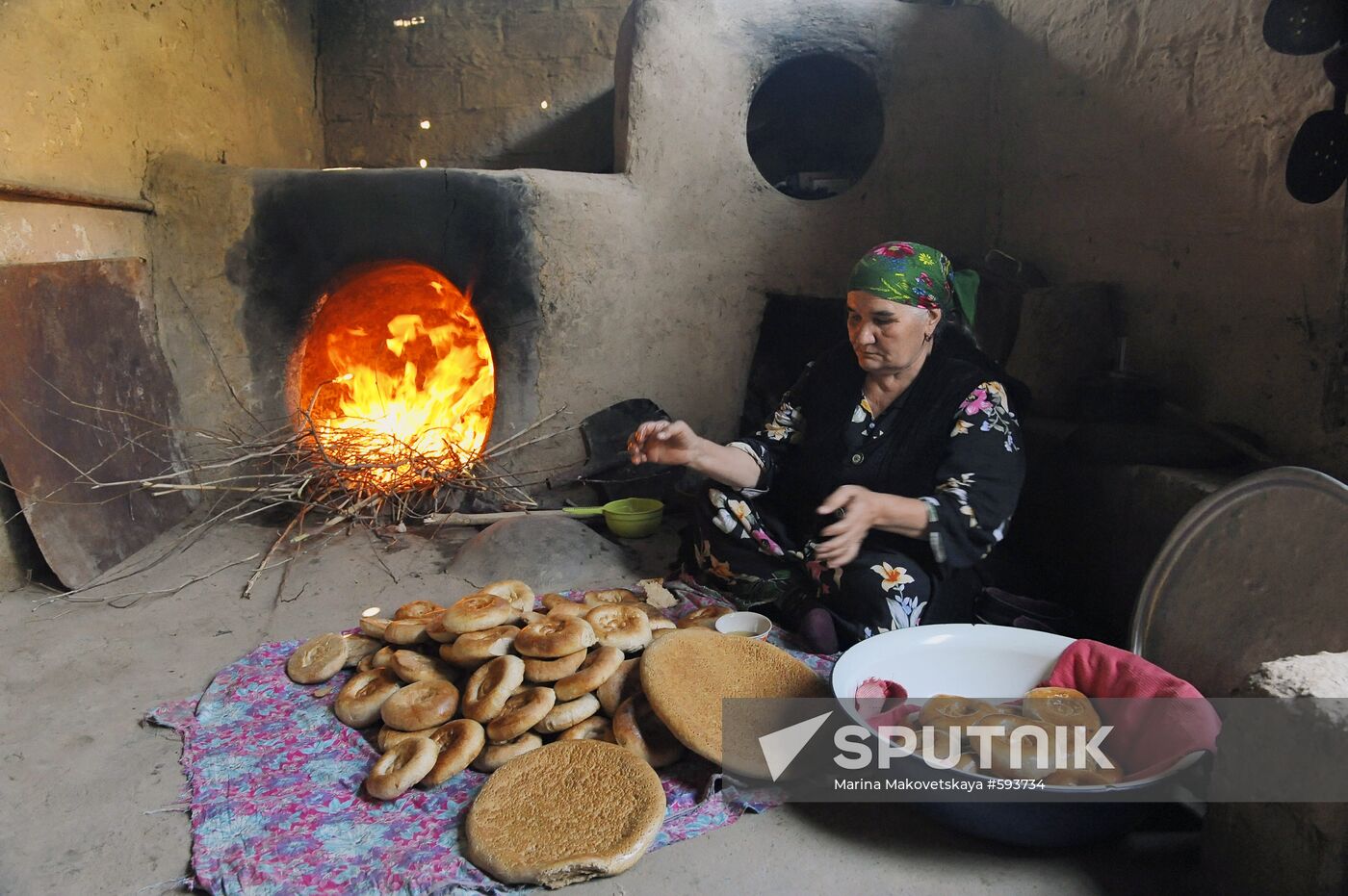 Woman in Varzobsky district, Tajikistan