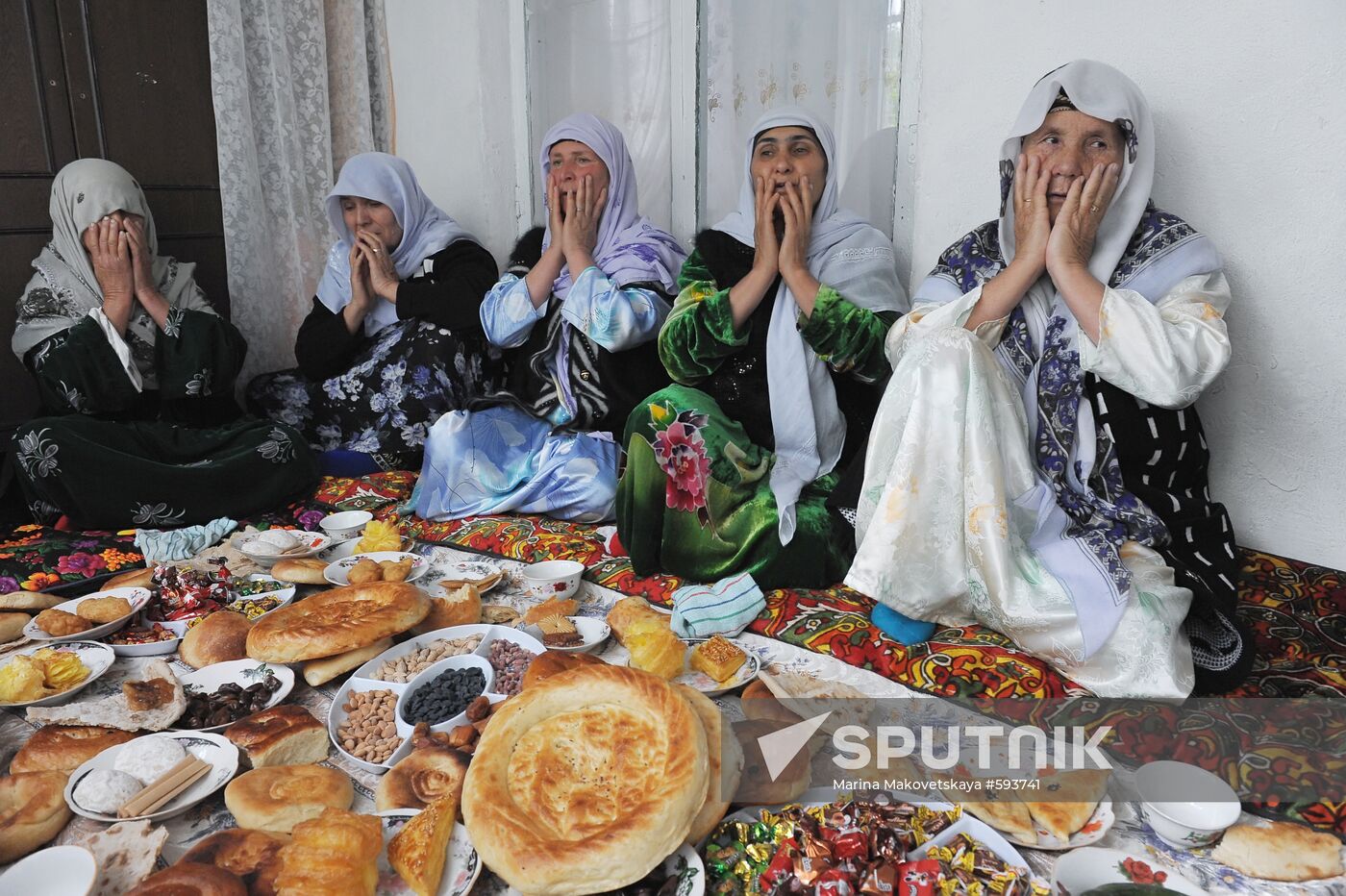 Women in Gissarsky district, Tajikistan