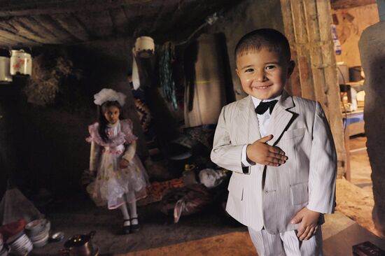 Boy in Vakhdatsky district, Tajikistan