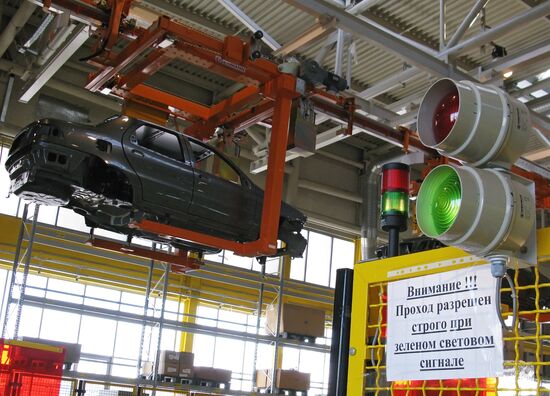 Assembly line of Sollers-Naberezhnye Chelny