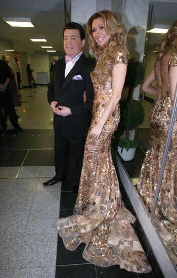 Iosif Kobzon and Anzhelika Agurbash