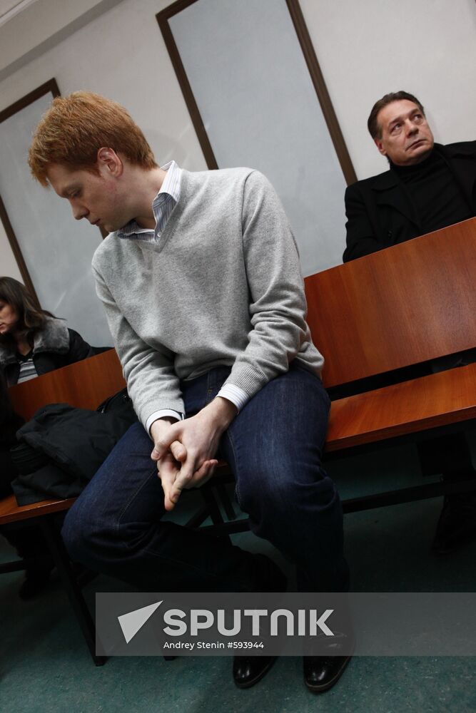 Denis Yankovsky sentenced at Presnensky Court