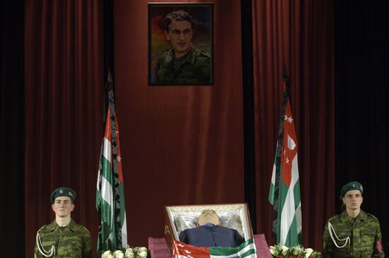 Paying last respects to Vladislav Ardzinba in Sukhumi
