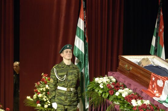 Paying last respects to Vladislav Ardzinba in Sukhumi