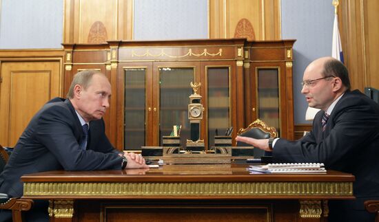 V.Putin and A.Misharin