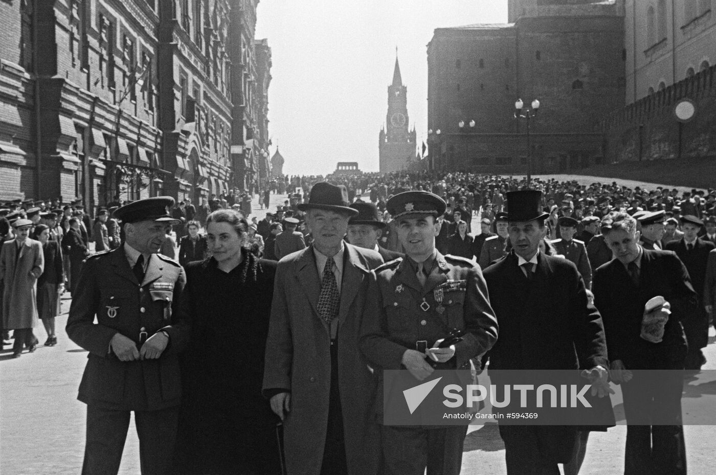 Moscow's Red Square. May 9, 1945.