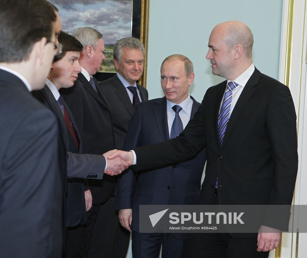 V.Putin and F.Reinfeldt