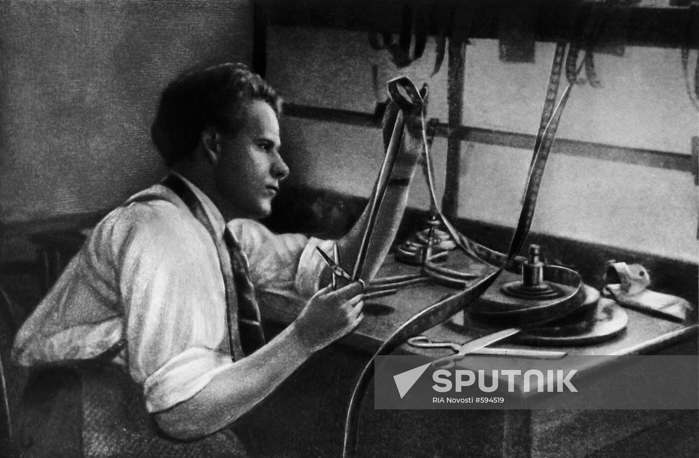 Soviet director Sergei Eisenshtein
