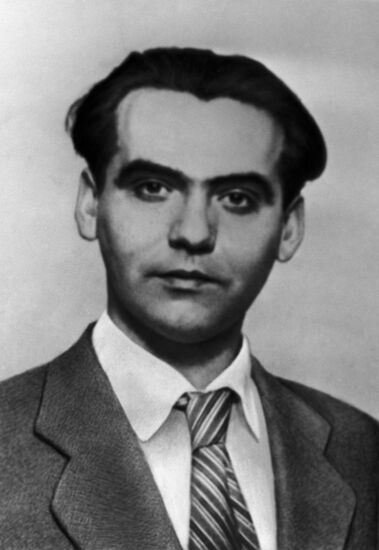 Spanish poet and drama writer Garcia Federico Lorca
