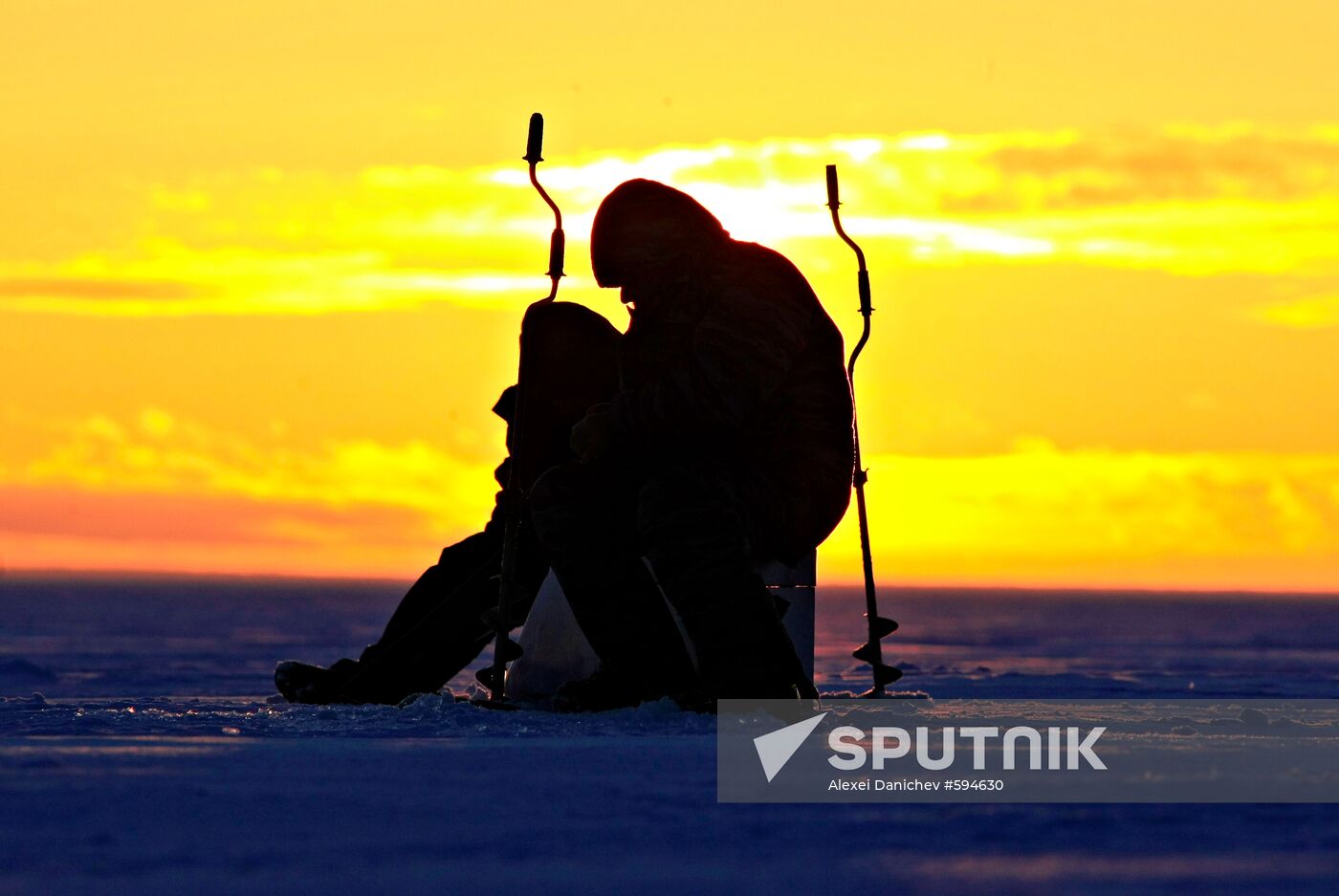 Fishing in Gulf of Finland
