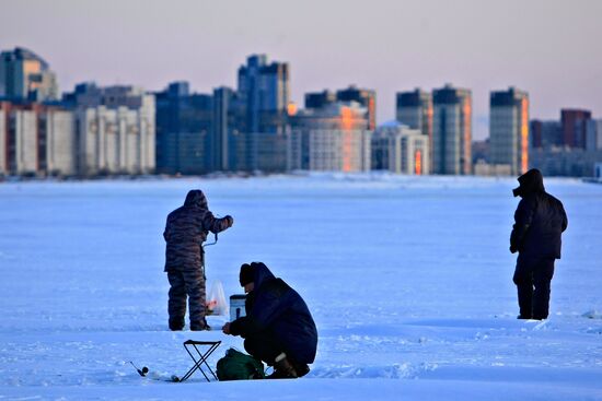 Fishing in the Gulf of Finland