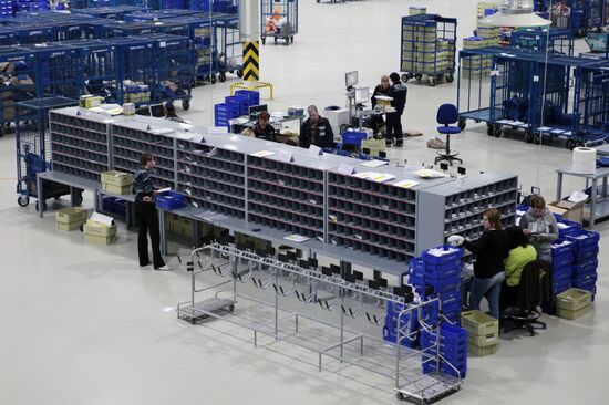 The new automated Russian Post sorting center
