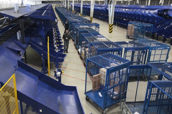 The new automated Russian Post sorting center