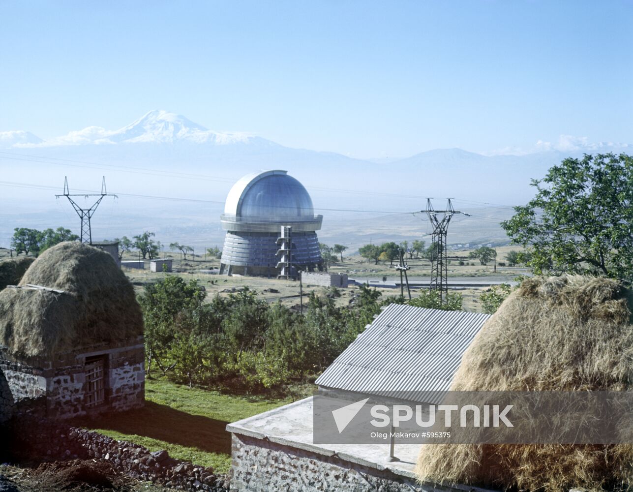 Dome of a world largest optical telescope