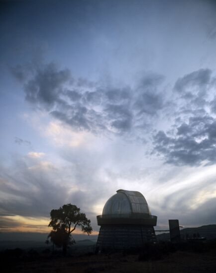 Dome of a world largest optical telescope