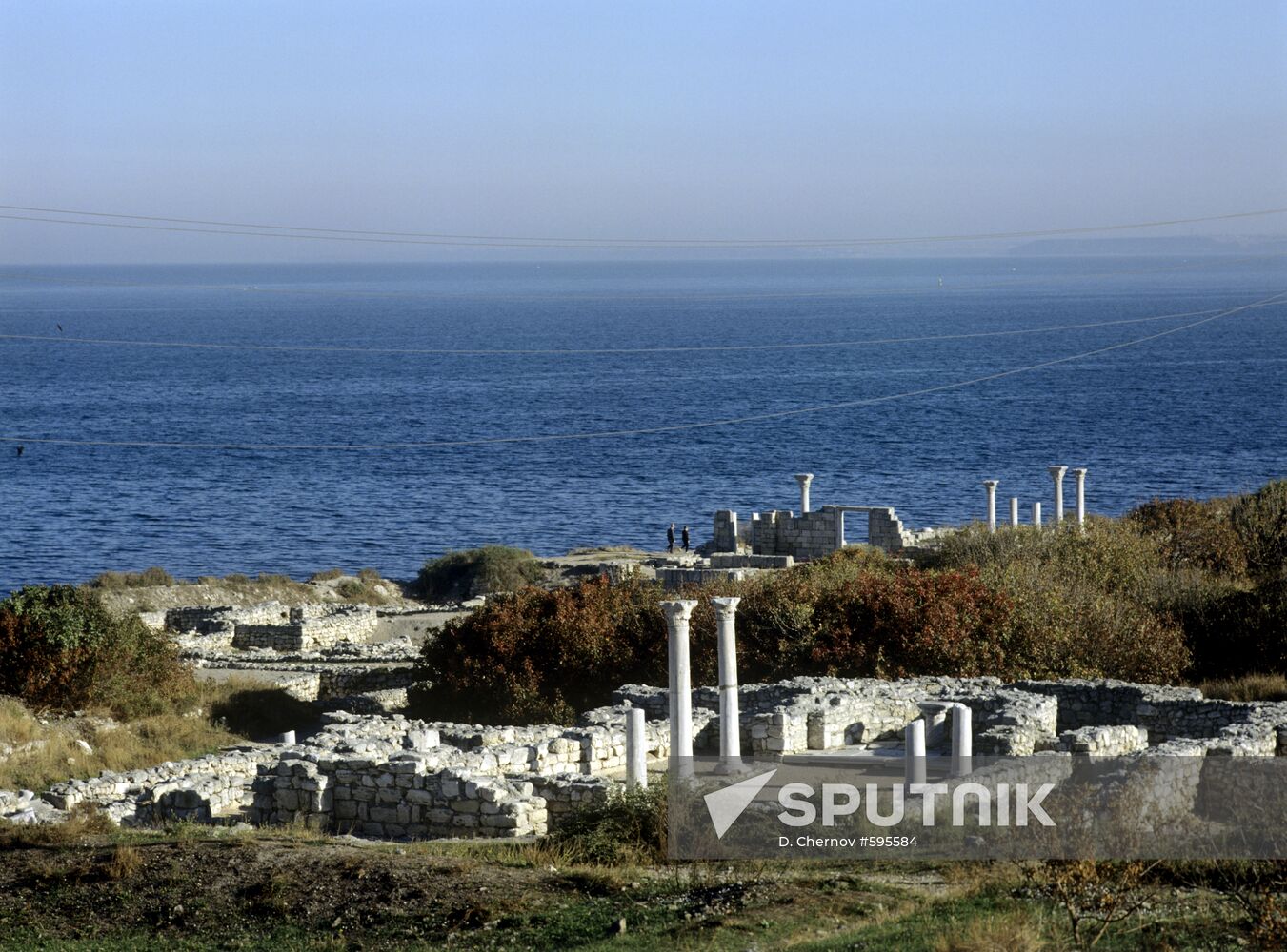 Northern part of Chersonesos Taurica ruins