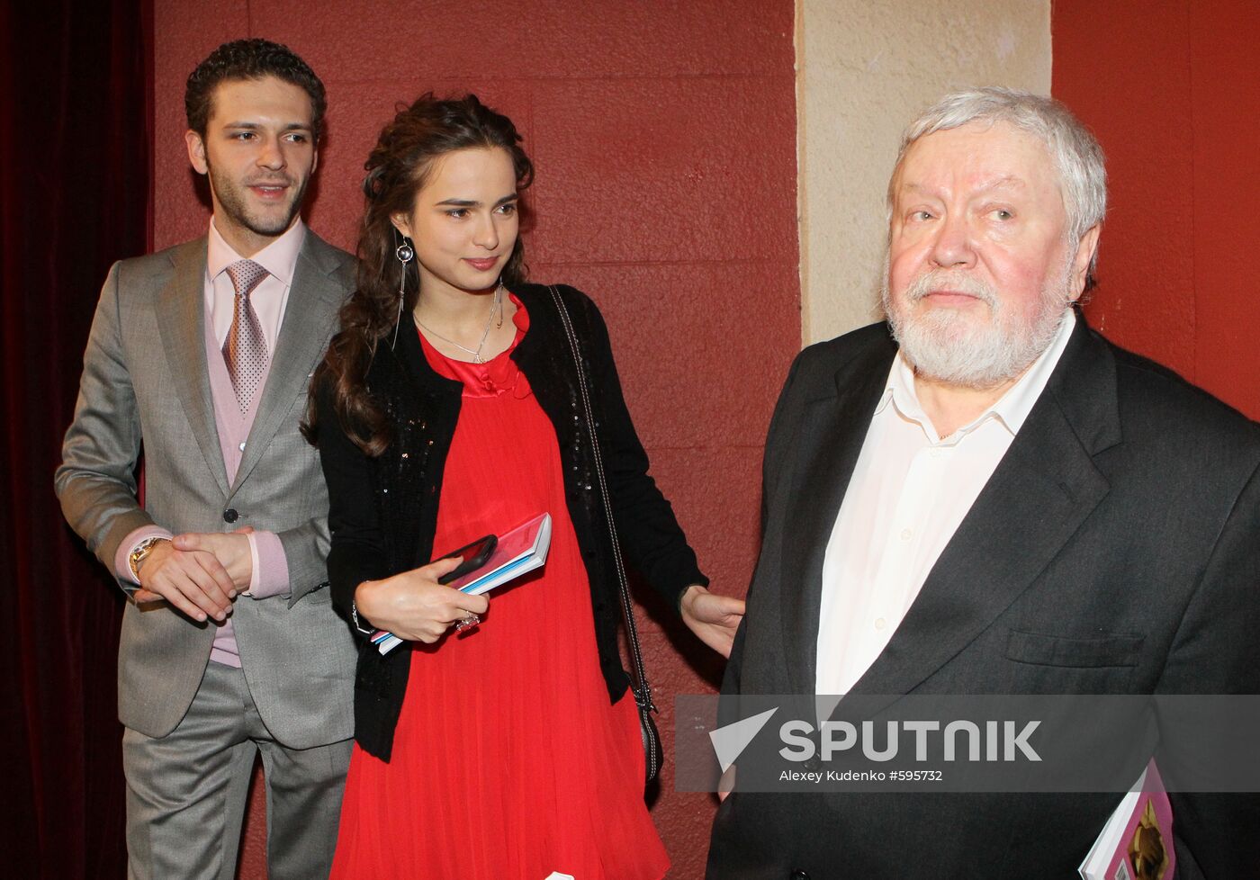 Konstantin Kryukov, Sonya Karpunina, Sergei Solovyov