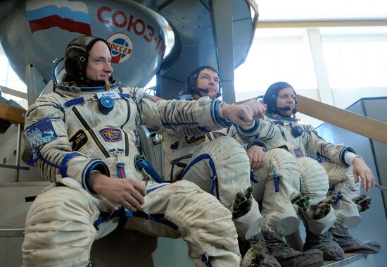 Andrei Borisenko, Alexander Samokutyayev, Scott Kelly