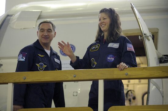 Alexander Skvortsov, Tracy Caldwell Dyson