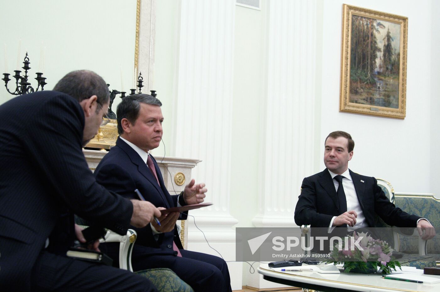 Russian President meets with King of Jordan in Kremlin