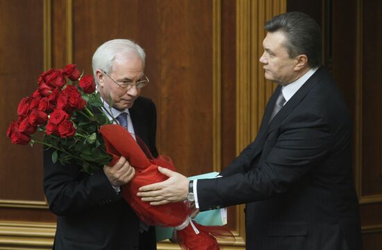 Viktor Yanukovych and Mykola Azarov