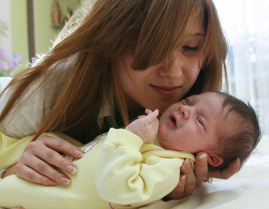 1000th child born in Kaliningrad in 2010