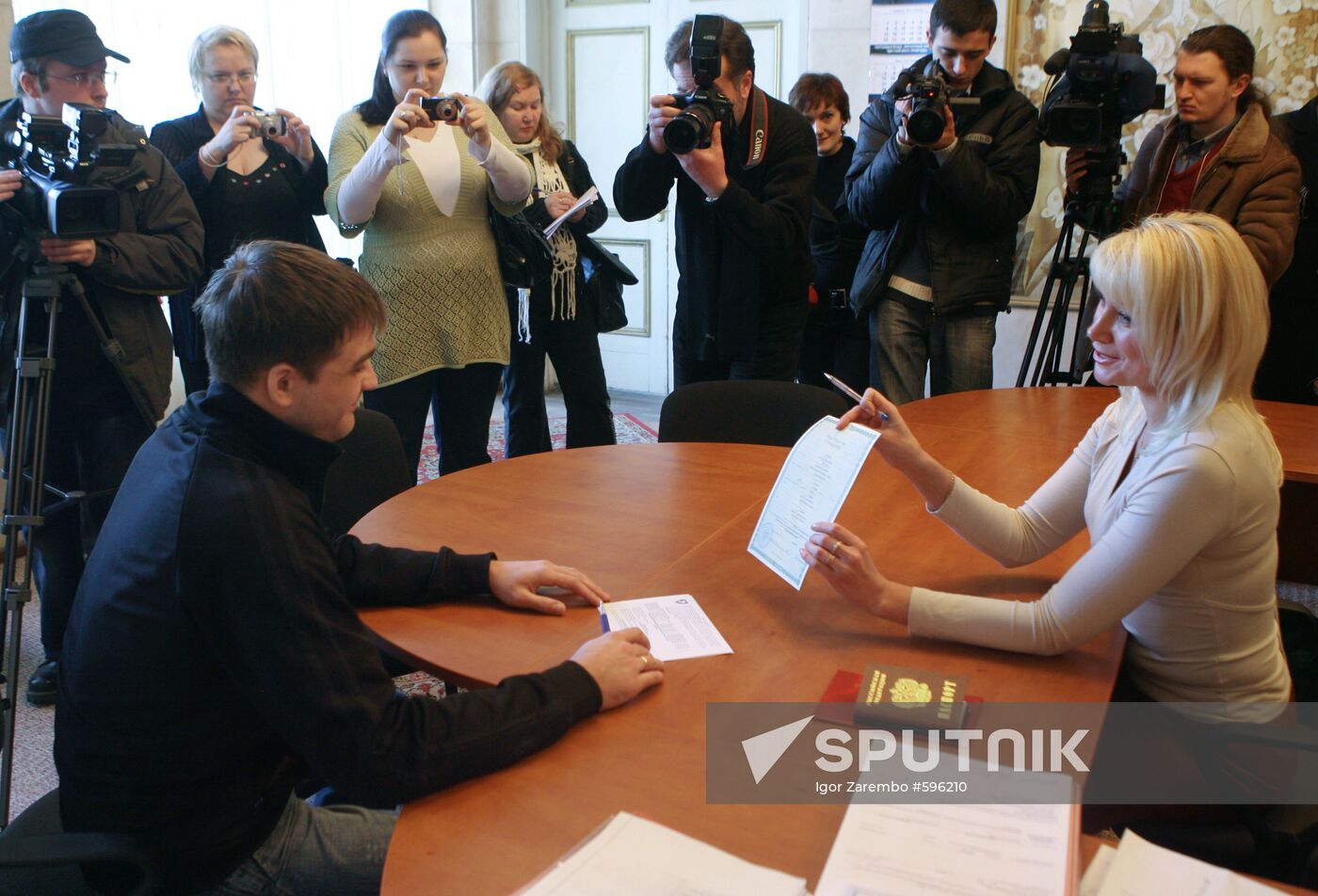 1000th child born in Kaliningrad in 2010