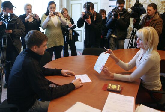 1000th child born in Kaliningrad in 2010