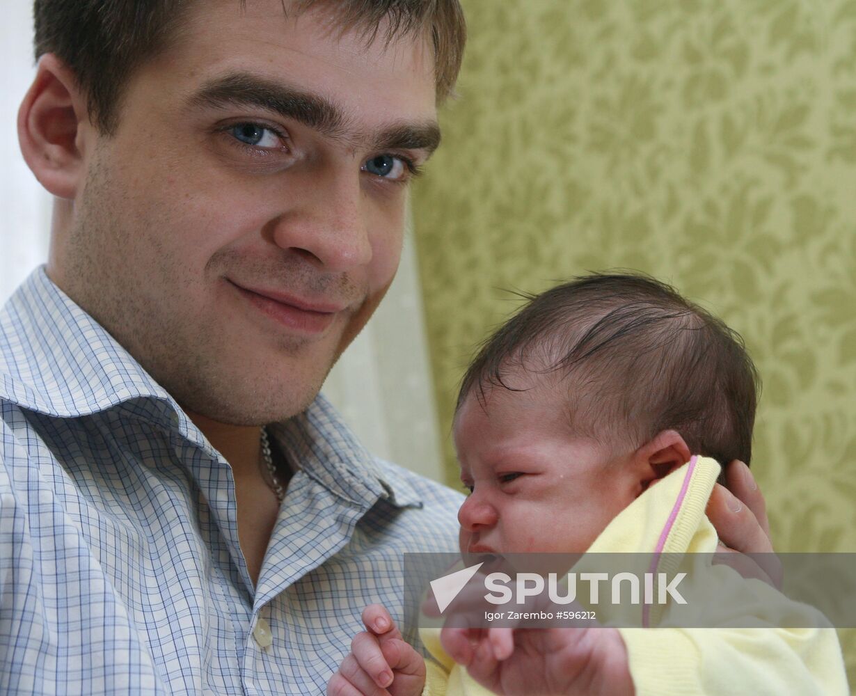 1000th child born in Kaliningrad in 2010