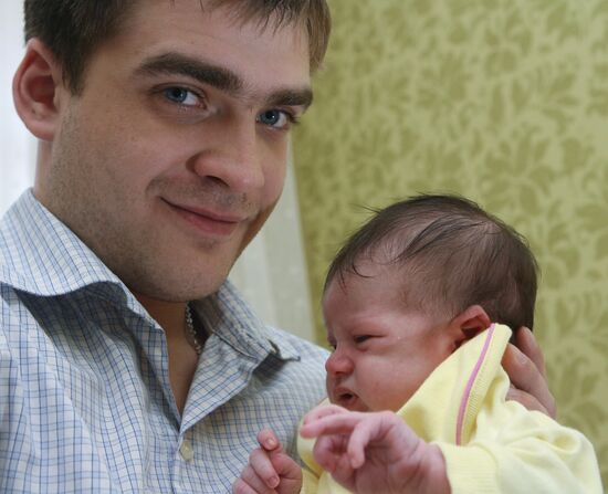 1000th child born in Kaliningrad in 2010