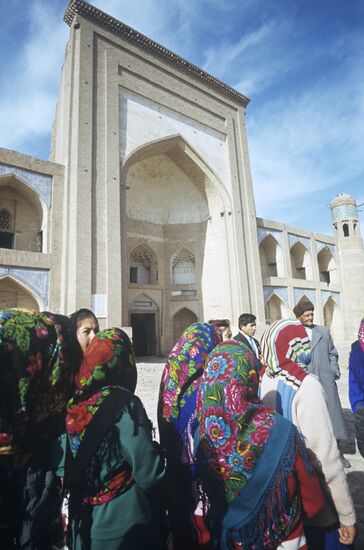 Madrasah doorway in Ichan-Kala