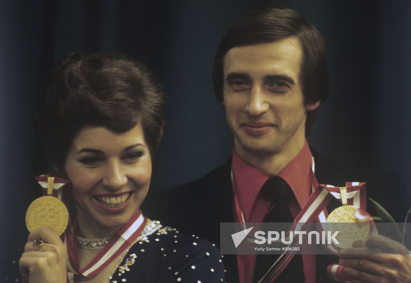 Figure Skaters Lyudmila Pakhomova and Alexander Gorshkov