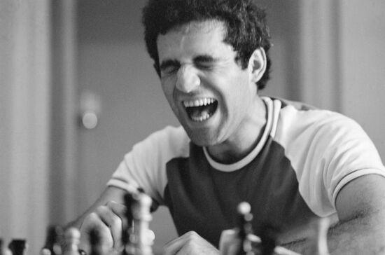 Idea flashes upon Garry Kasparov