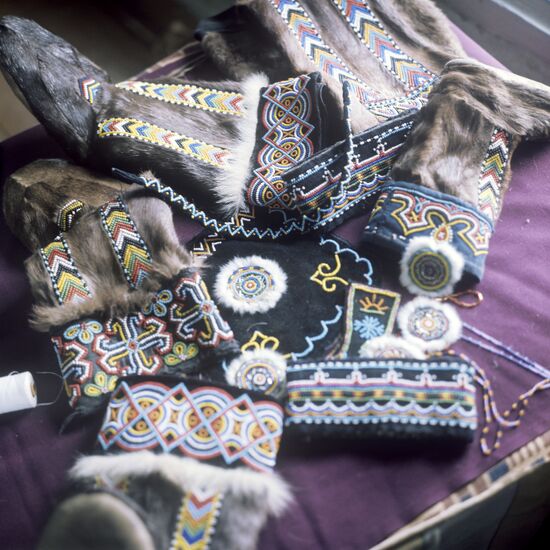 Evenks' folk craft